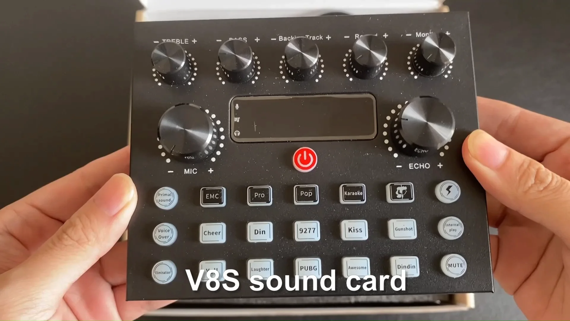 V8s Plus Sound Card Bm800 Microphone Set Usb Pro Audio Studio Recording