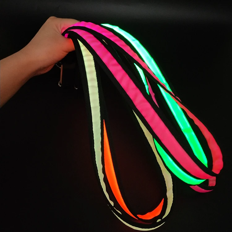 Wholesale Customize Logo Light Up Flashing Led Light Tpu Neck Strap ...