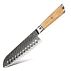 Wood 7'' Santoku Knife