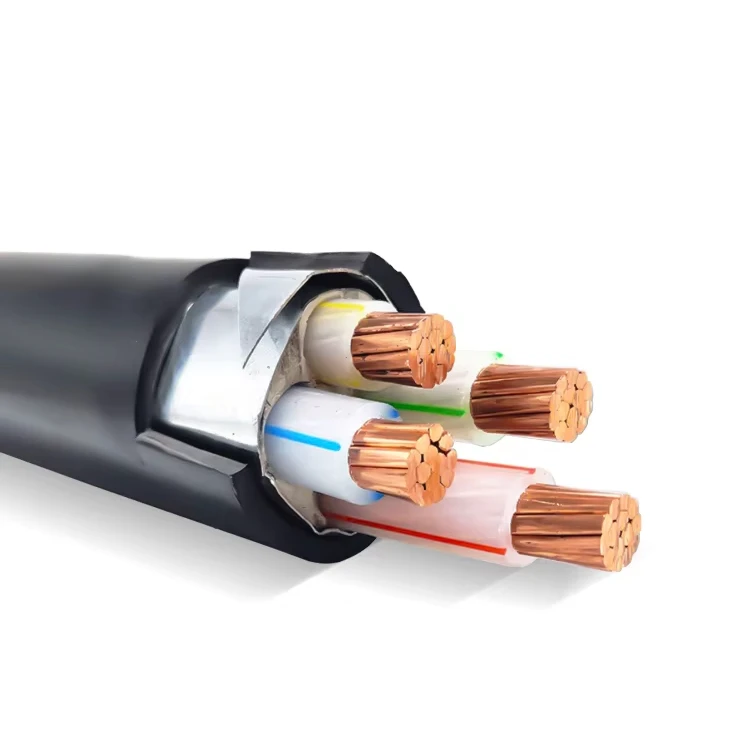 YJV-0.6/1KV High Quality CU/XLPE/PVC Low Voltage Copper Armoured Power Cable for Industrial Construction