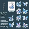 C Floral Butterfly Color