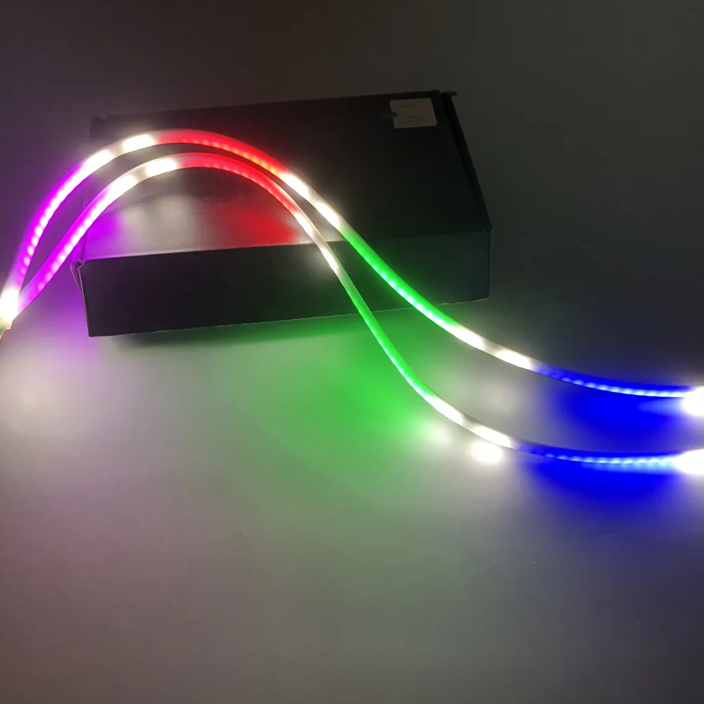 OEM  Sequential Led Turn signal Strip Car Light Led Switchback Strips 30cm 60cm 90cm Can Custom Size