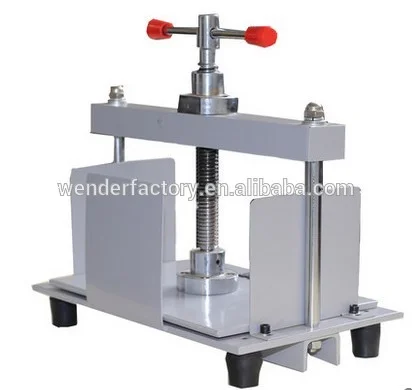 A3 Desktop Financial File Manual Pressing Book Machine for Manufacturing Plant for Certificate Note Coin Paper Hand Flattening