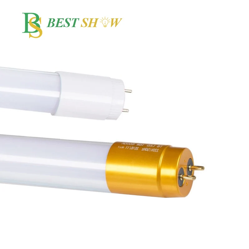 Constant Current Driver 9watt 10watt 15watt 18watt 20watt 25watt 30watt T8 Glass 60cm Led Tube 3000k 4000k 6000k 7000k Pf0.9
