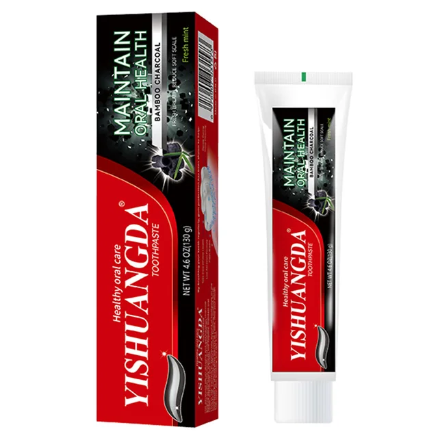 New Arrival 130g Bamboo Charcoal Tooth Paste for Whitening Cleaning Teeth Stains Bright Toothpaste