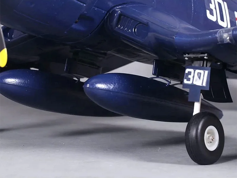 FMS 1400mm F4U Corsair Blue PNP RC爆撃機 | 4250 KV540ブラシレス
