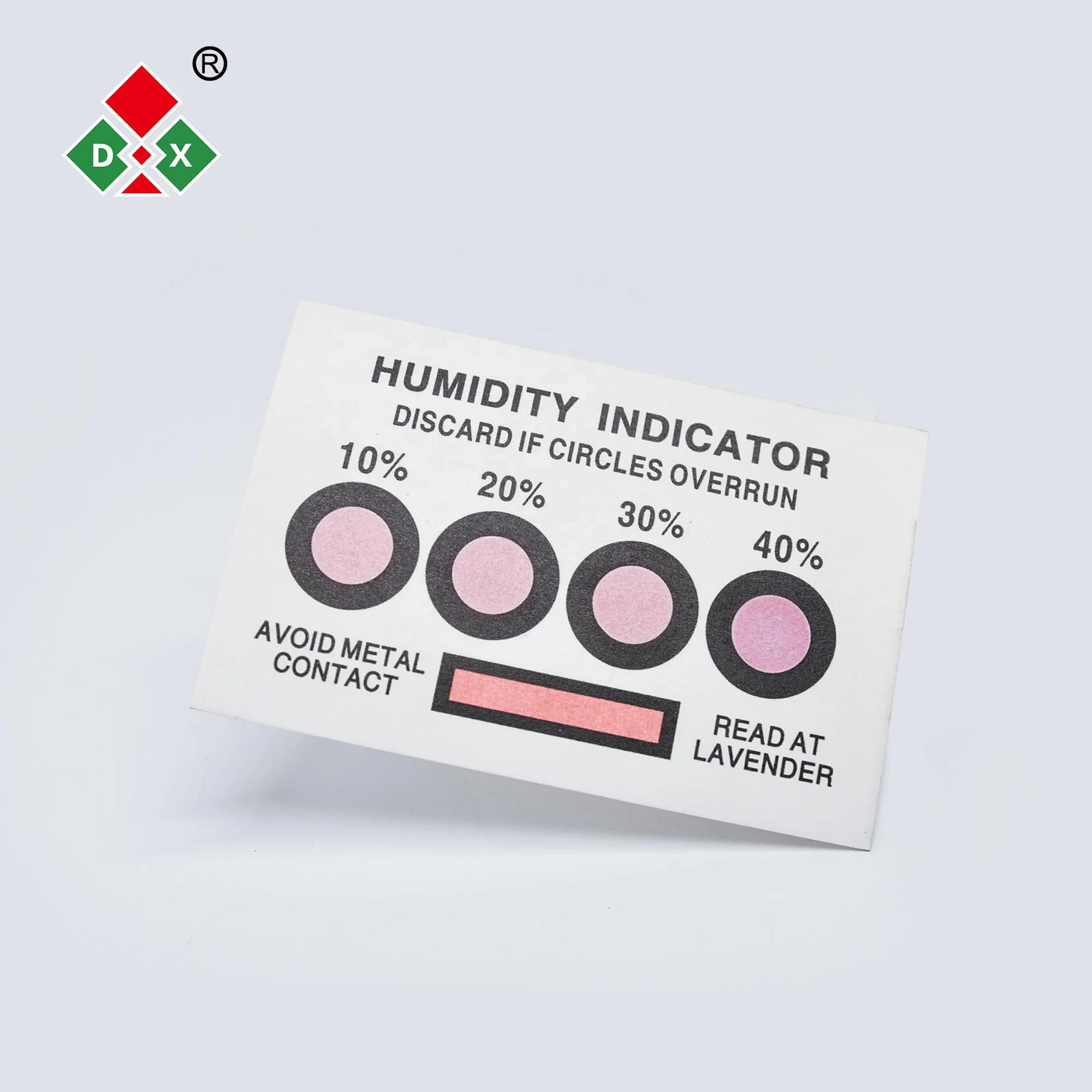 3 Dots Moisture Sensitive Cobalt Free Hic Humidity Indicator Card Yellow to  Azure - China Chemical, Hic