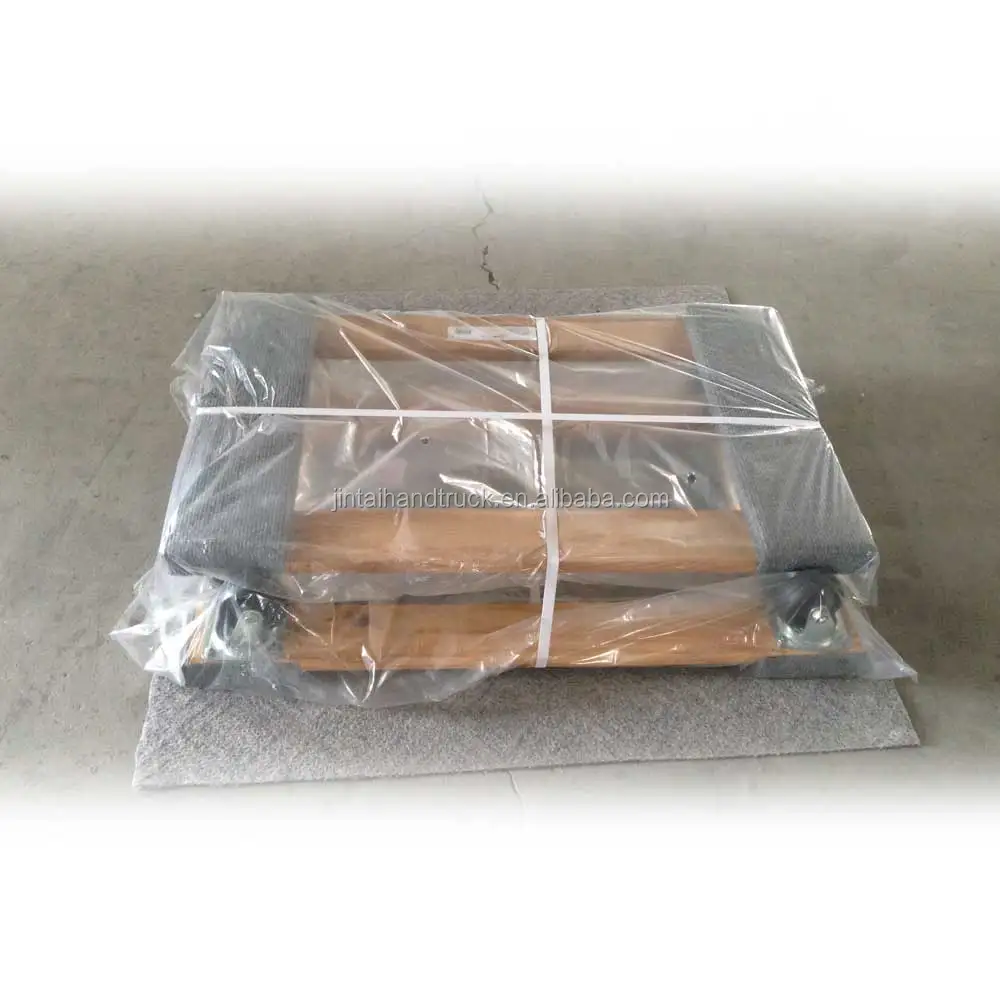 Pull Handle Wood Moving Dolly 4 Wheels Wooden Dollies Pu Caster Buy