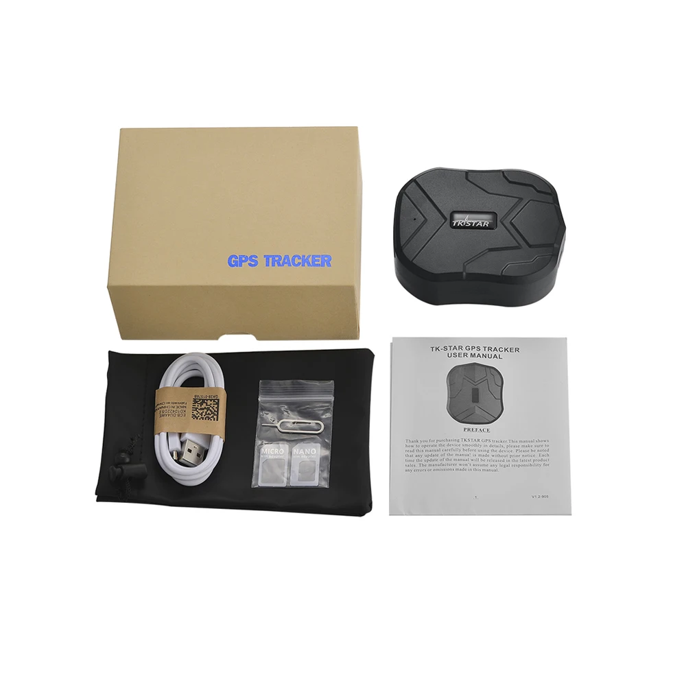Vehicle Gps Tracker Tk905b Tracking Strong Magnetic Waterproof Gsm Gprs ...