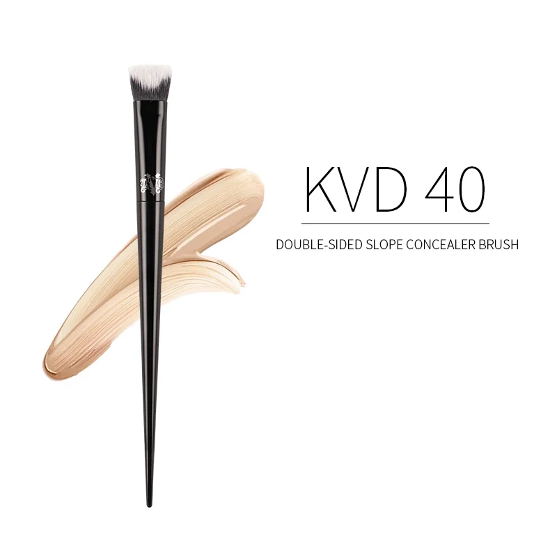 KVD Fiber hair Aluminum tube UV plastic handle 11Pcs Kat Von D Series Vegan  Beginner Makeup brushes Factory wholesale Spot sale| Alibaba.com