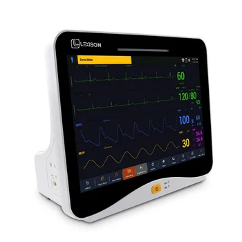 Lexison PPM-H10 Cheap price  10.1inch Touch Screen Portable Multi parameter Vital Signs Patient Monitor China
