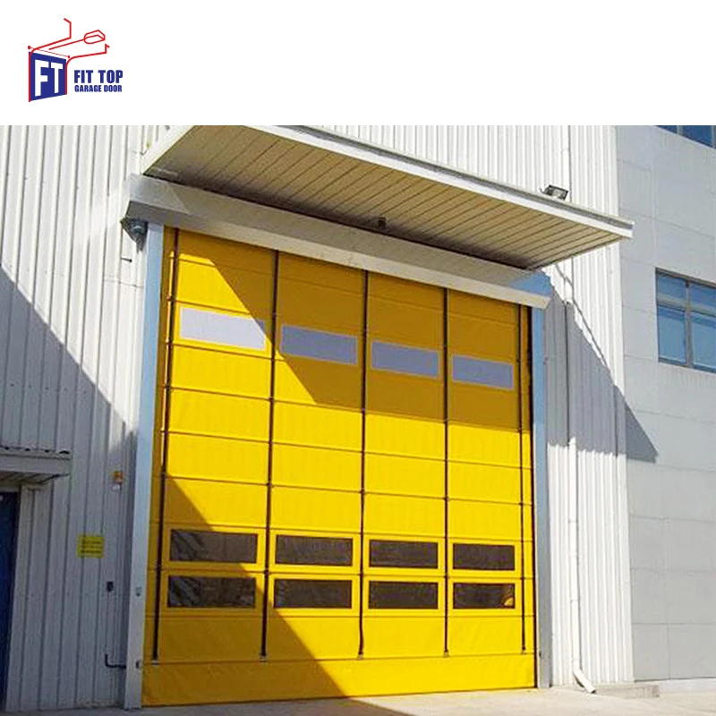Electric Motorized Heavy Duty Door for Factory Warehouse Entry Stacking Door