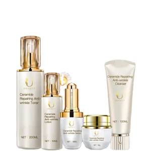 Unisex Anti-aging Facial Care Set Adults Collagen Hyaluronic Acid Unisex Cosmetics Unisex Face Cream Whitening Sets OEM/ODM