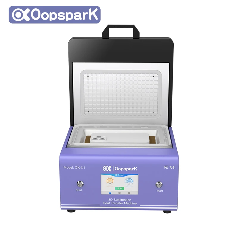 Oopspark Phone case Mobile Cover Printing Machine 3d Sublimation Vacuum Heat Press Machine