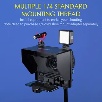 FEELWORLD TP10 Bluetooth Remote Control Teleprompter, LOGO Customization, Factory Price for B2B Bulk Orders detail image