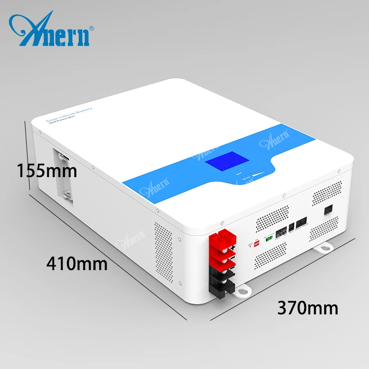 Anern Solar Lithium Ion Batteries Solution 100AH 200AH Home Solar Energy Storage Battery