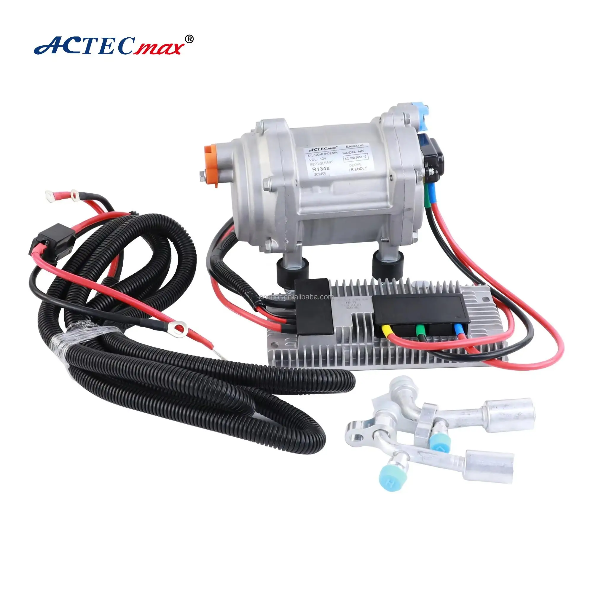 12V 24VDCカーエアコンコンプレッサーAC.100.385020cc/r 850W