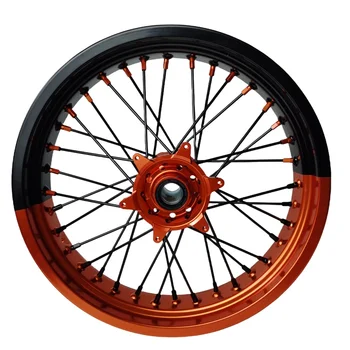 High Quality Fit 570 FS Husaberg 2020 Years 17/16 Feont Wheels Supermoto Dirt Bike Spokes Wheels