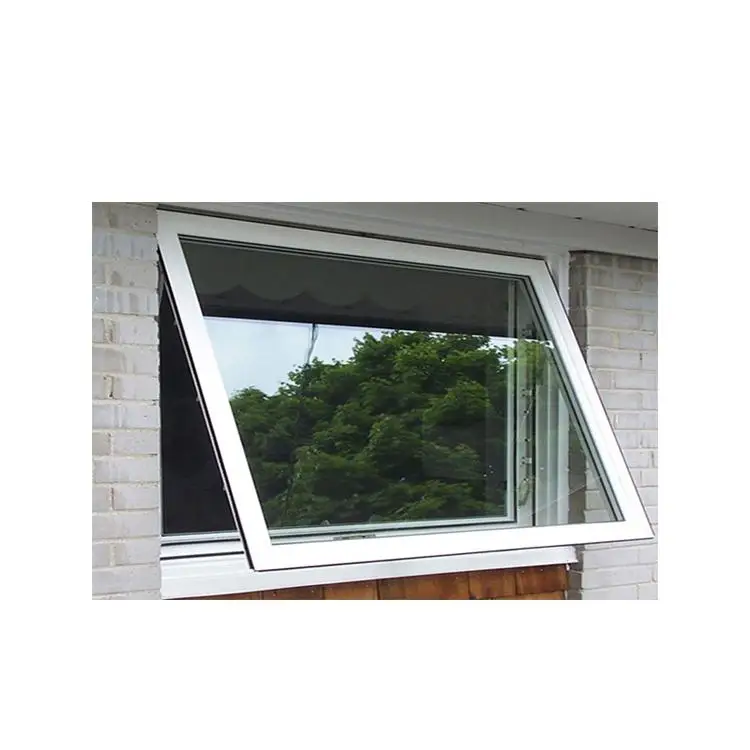 UPVC Window and Door Price Tilt and Turn PVC windows with Tempered Glass for the Roof Window