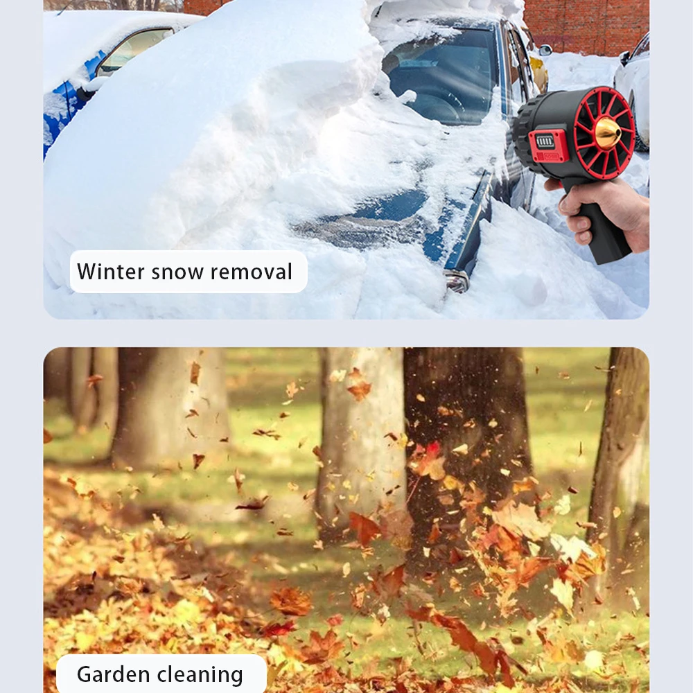 X90 Fan Electric Leaf Blower Air Duster 90MM 5000g Thrust 3000W Duct Fan Super Jet Fan - view 6