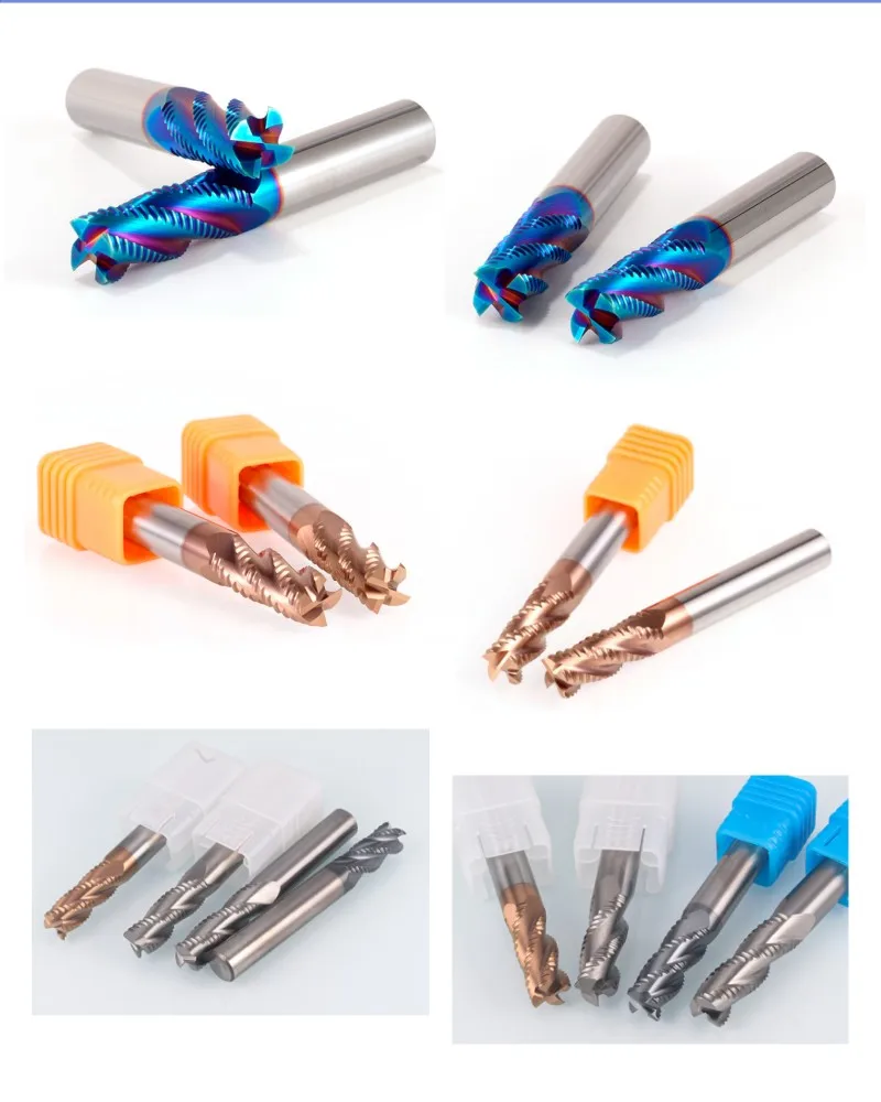 Carbide Roughing End Mills - Precision CNC Cutting Tools
