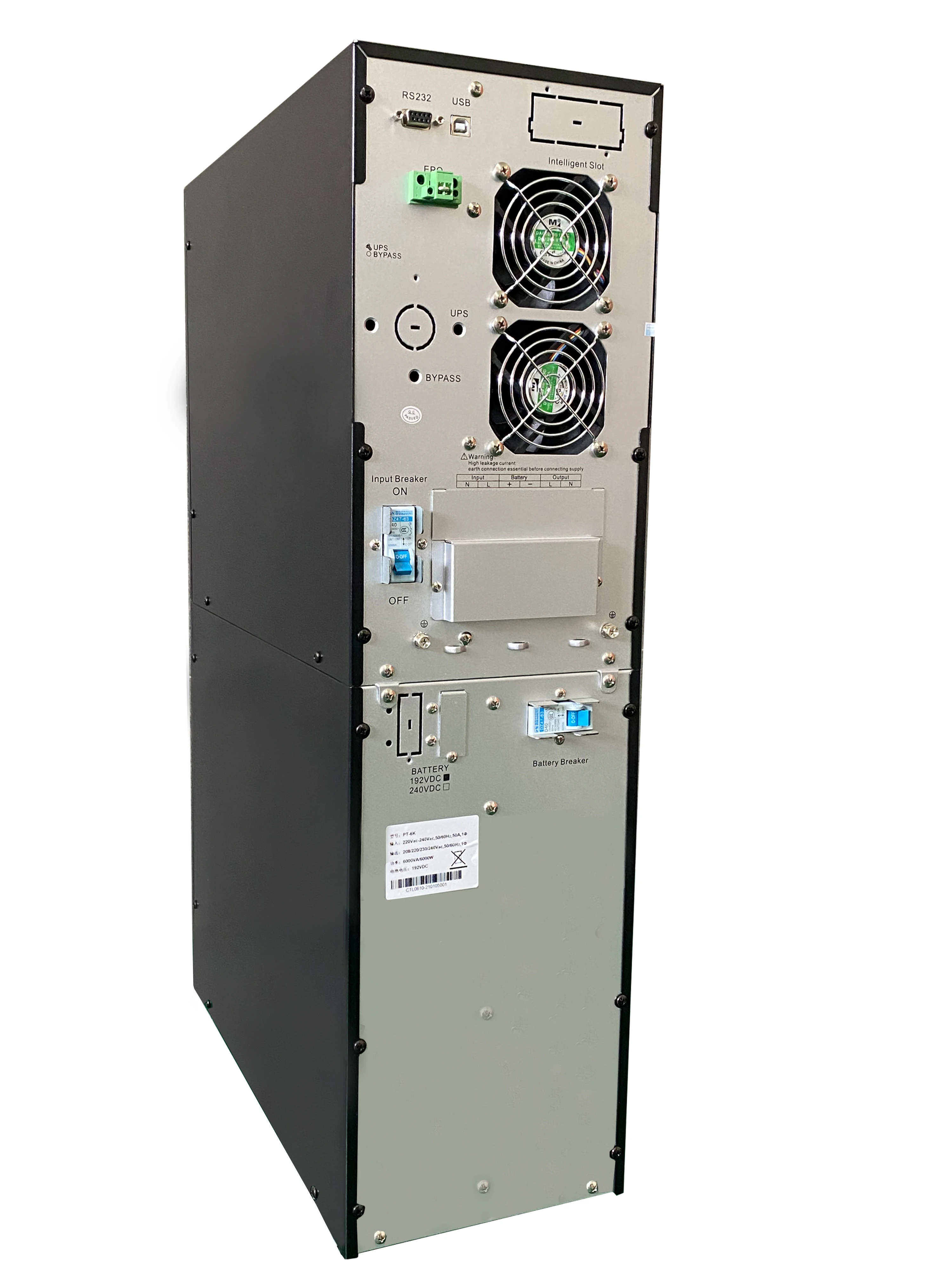 Fanshine Uninterruptible Power Supply Online UPS 1KVA 2KVA 3KVA 6KVA 10KVA UPS for Electrical Appliances