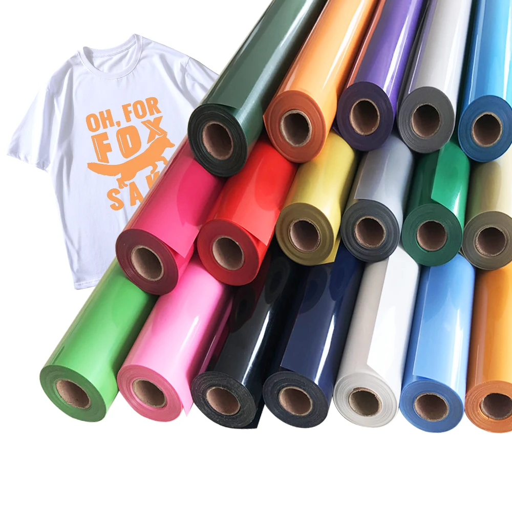 Wholesale 61cm*25m Iron on Htv Easyweed PU Heat Press Vinyl for T-Shirts -  China Heat Transfer Vinyl, PU Sticky Vinyl