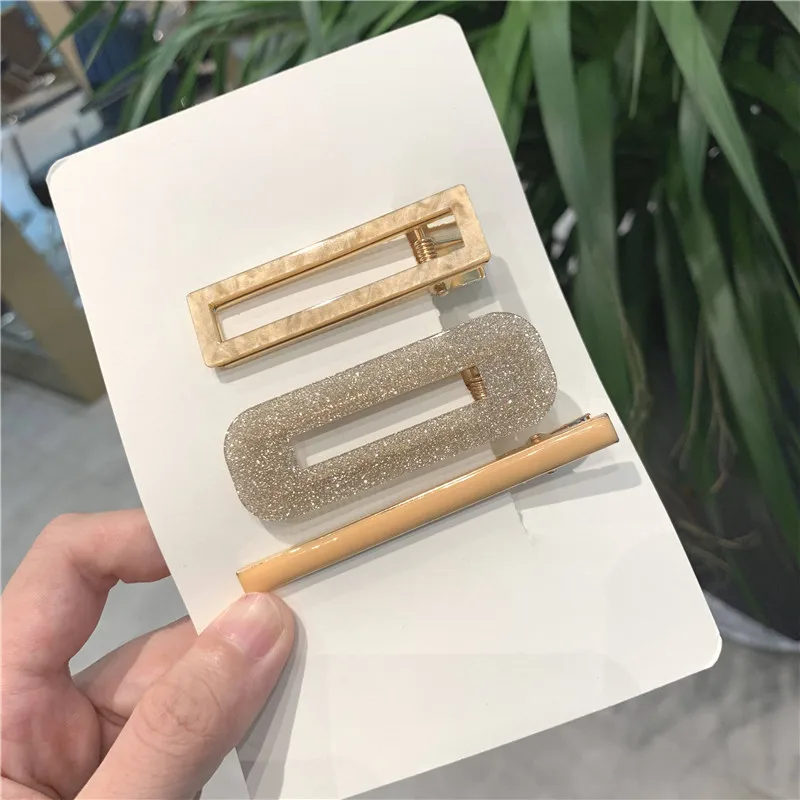 Горячая Распродажа заколка для волос конфетных цветов челка зажим головной убор девушек простая симпатичный боковой утконоса