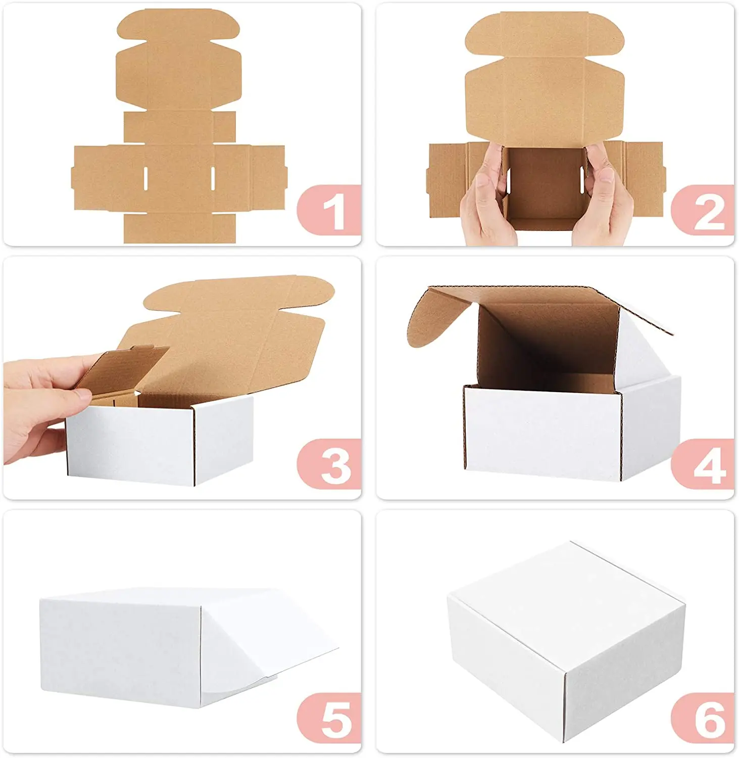 Eco Friendly Custom Printed Shipping Packaging Box Luxury Paper Boxes