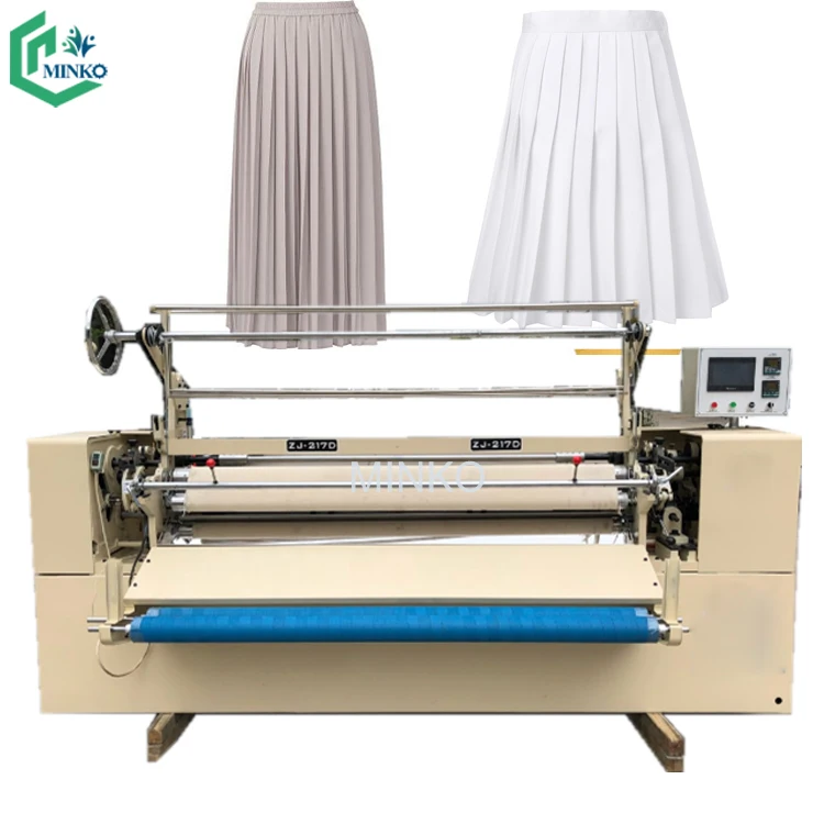 Small Fabric Pleating 217 Polyester Mesh Pleating Machine Smocking Pleater Machine