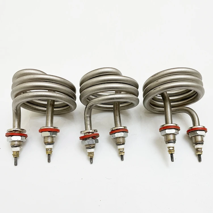 Dishwasher Stainless Steel Spiral Coil Tubular Heaters Tube Heating