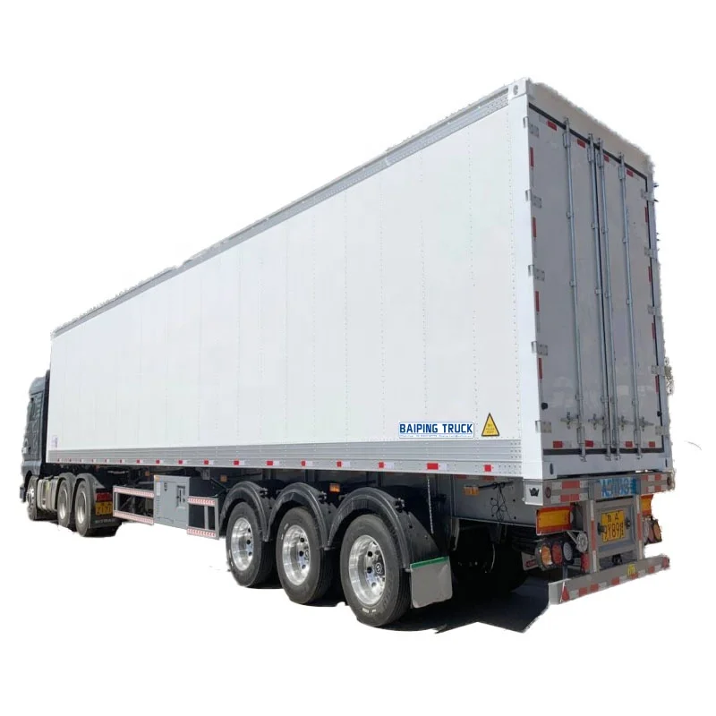 Semi Truck 53 Ft Dry Van Trailers For Sale HYUNDAI (10) 53FT TRI
