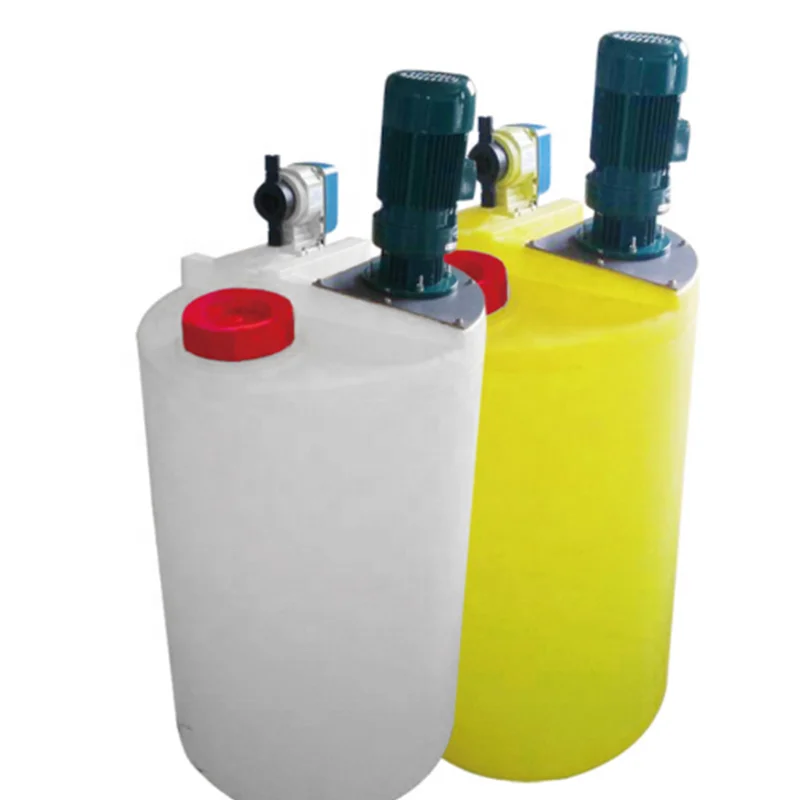 100Lプラスチックタンク撹拌器 | 新品化学注入タンク用