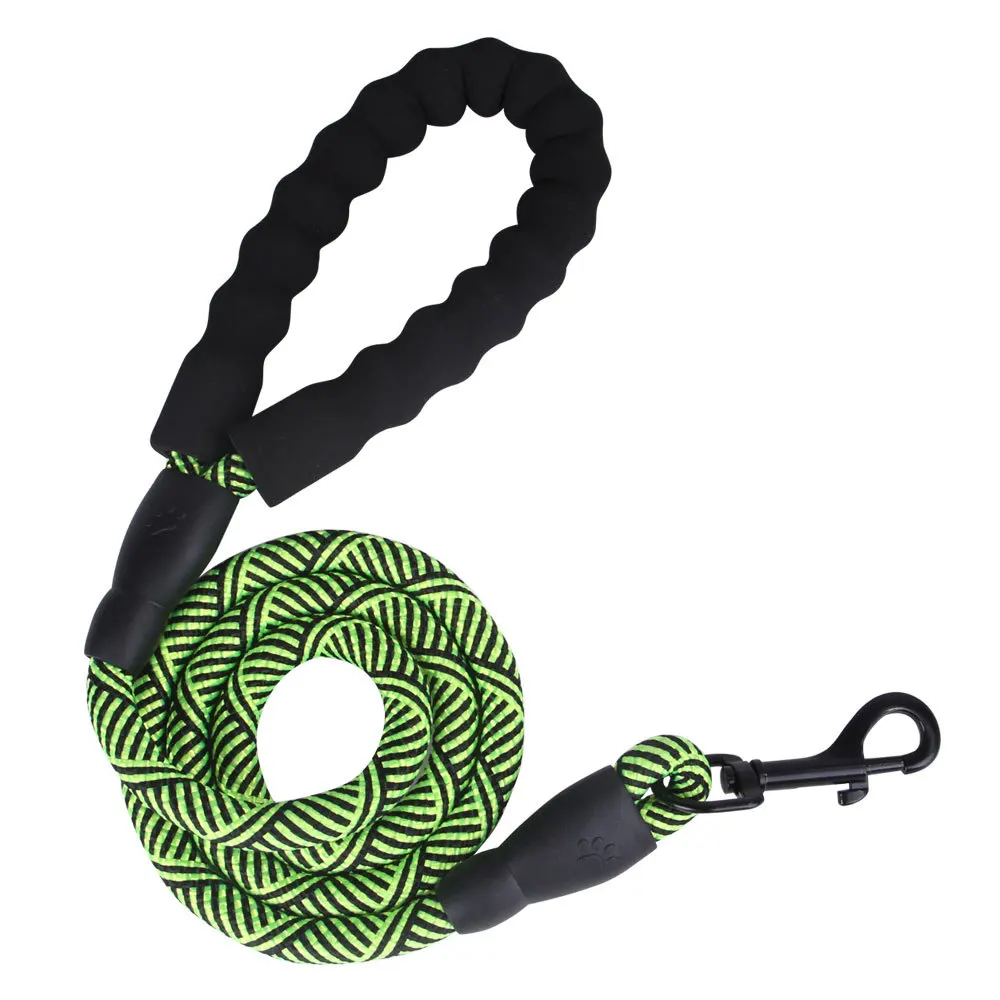 Factory Wholesale Dog Nylon Traction Rope Resistance Pull UP Chain Traction Single Dog Walking Rope Leash