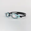 Green and black transparent eyeglass case