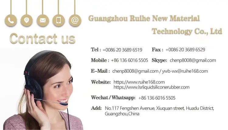 ROHS Injection Molding Food Grade Clear LSR Liquid Silicone Rubber with 1000 mPa.s Viscosity and 7.0 MPa Tensile Strength