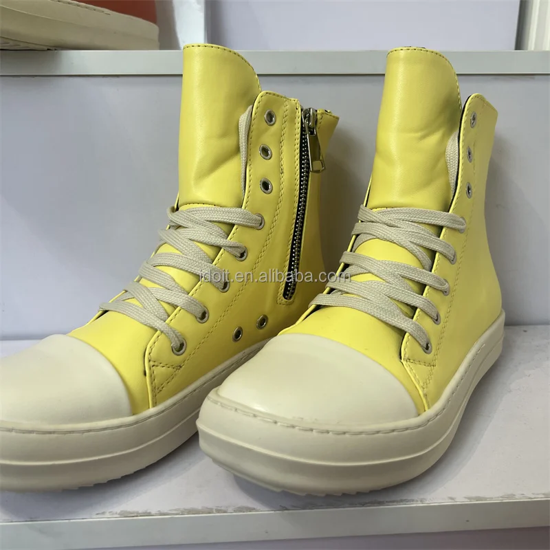 Custom New Color Casual Canvas Shoes Luxury Trainers Ankle Lace Up
