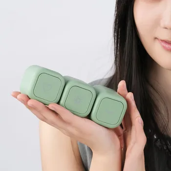 ZEUP Travel Containers - Basic Skincare Set - Magnetic Travel Capsules - for Facial Cleanser, Moisturizer, Sunscreen