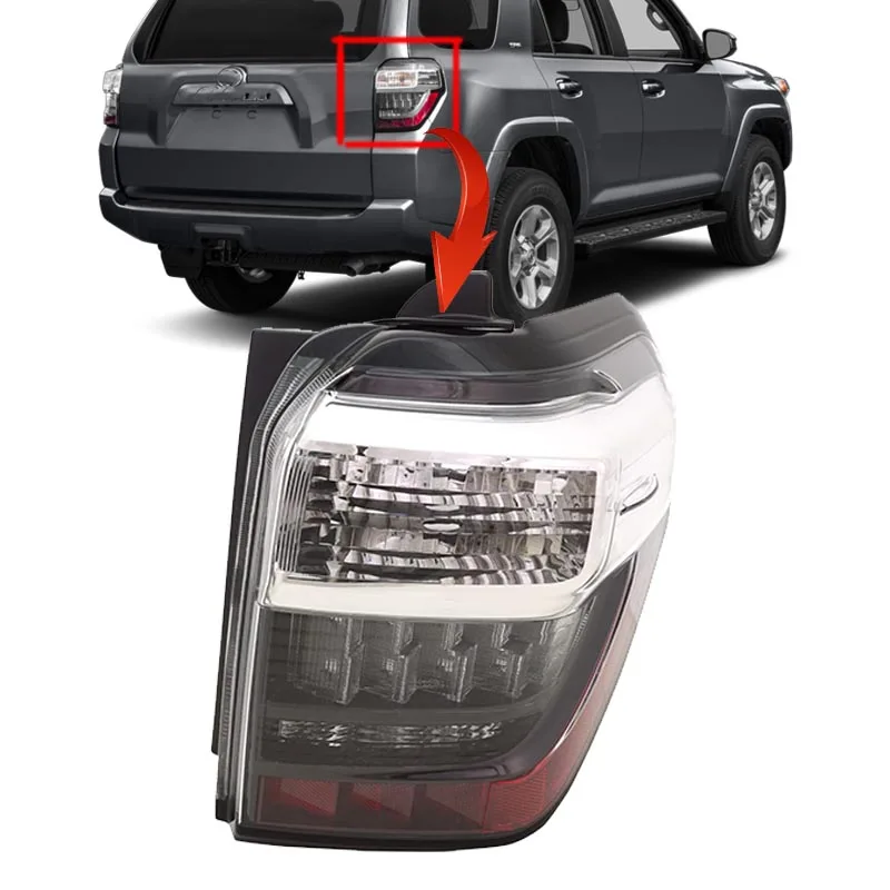 car parts Tail Light Assembly For toyota 4Runner 2014 - 2020 Taillight 5th gen Rear Brake Lamp Accessories body kit