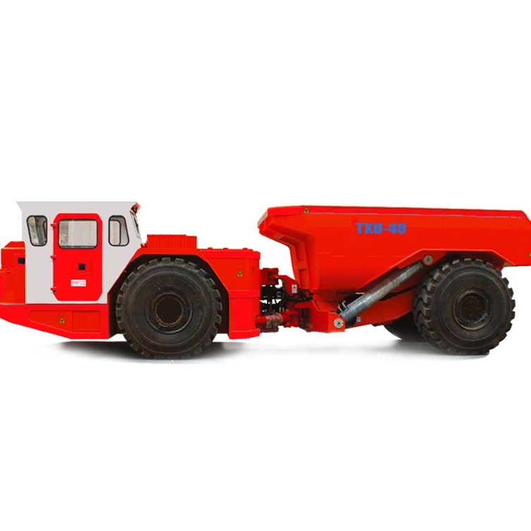 TU-40 New Diesel Engine Underground Haul Dump Truck for Metallic Mining Load Capacity 40 Tons with Core Components Pump Bearing