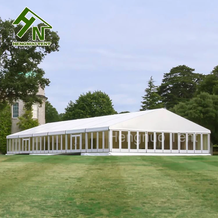 Luxury Outdoor Party Wedding Venue Glass Tent Rental