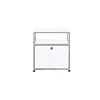 White bedside table b