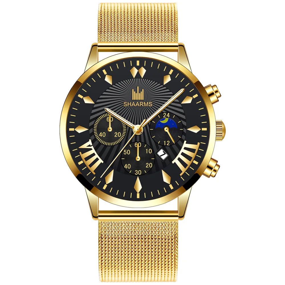 delicate gold watch