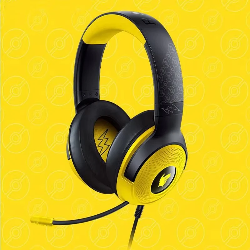 Razer Kraken V3 X Pikachu Gaming Headphones - Dynamic Audio