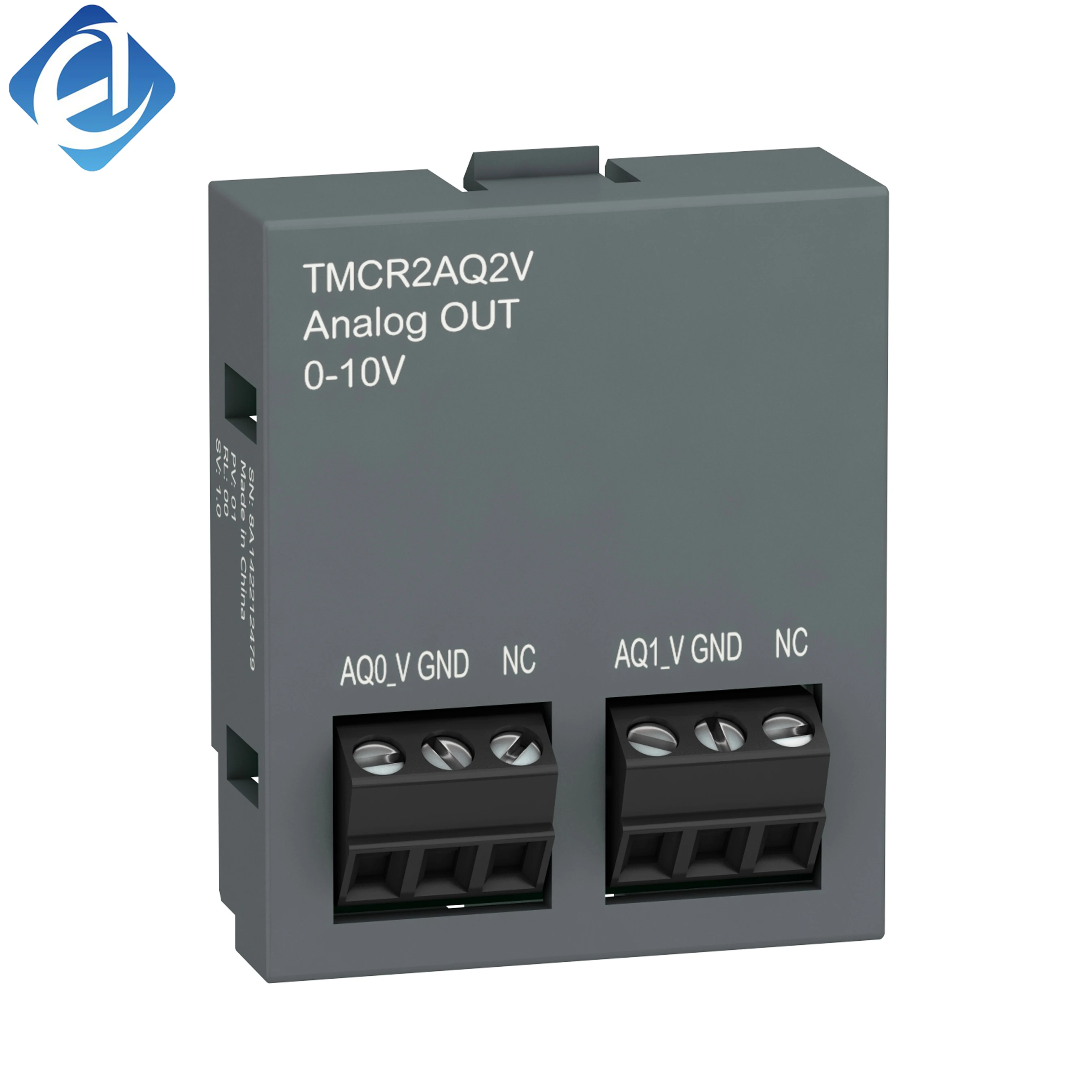New Original TMCR2AQ2V Modicon expansion module. 2-channel analog voltage output, high signal accuracy, stable transmission performance, easy to expand PLC functions, suitable for industrial process control