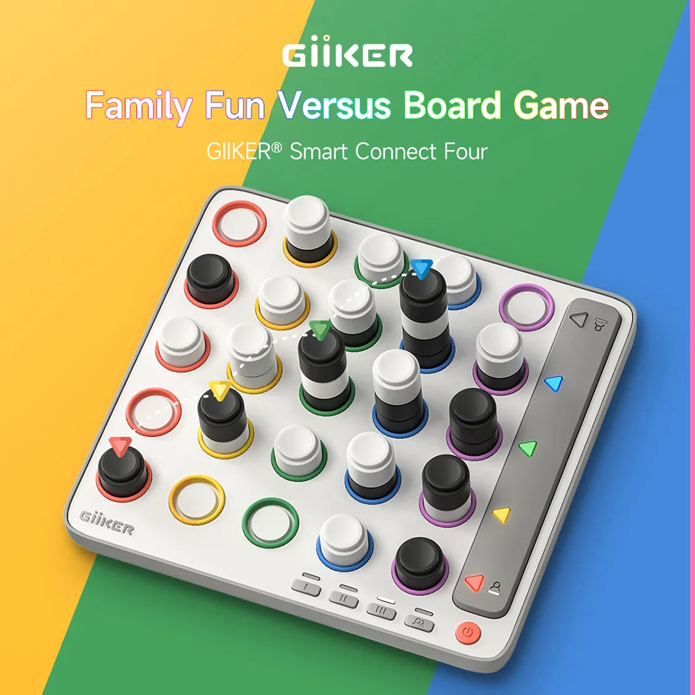 Giiker Smart Four Connected 5x5x5 3D Four in A Row Board Game description image
