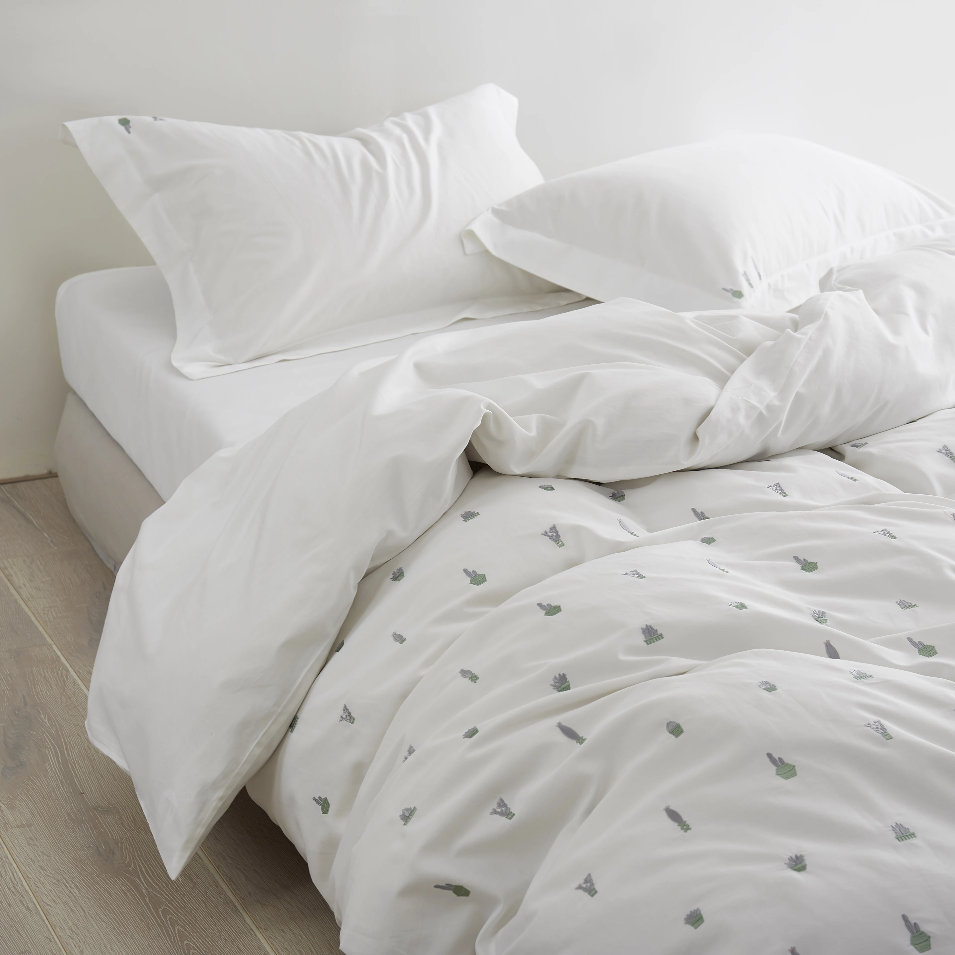 Hochwertige benutzer definierte Bettlaken Kaktus Stick muster 100%  Baumwolle Bettlaken Bettwsche Set Decke| Alibaba.com
