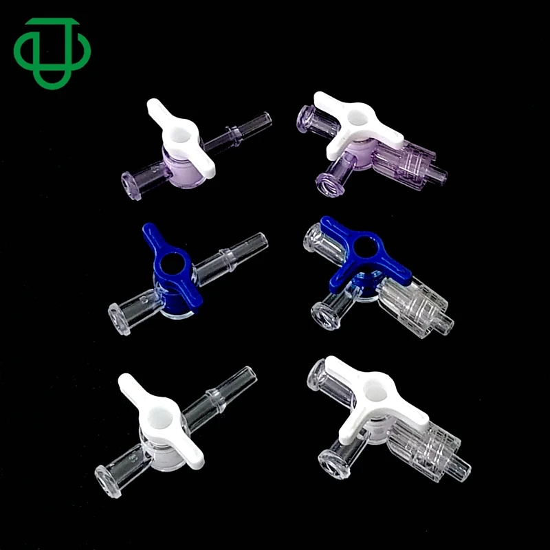 Ju Male Luer Slip To Female Luer Lock One Way Valve Medical Plastic