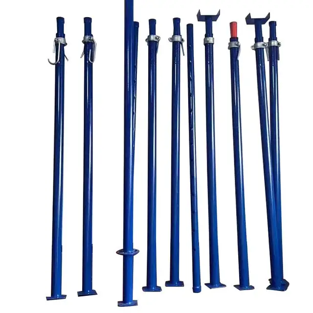 Construction Steel Props Scaffoldings Stand for Formwork Steel Scaffolding Shoring Props