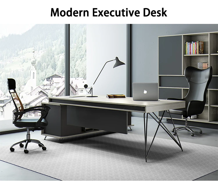 Cheap Chinese Furniture Turkish Style Furniture Boss Office Desk CEO Desk